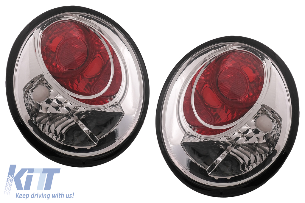 Chrome Taillights Suitable For Vw New Beetle Hatchback Cabrio