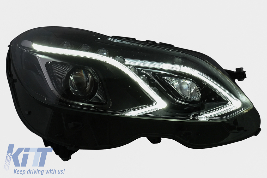 LED Xenon Headlights Suitable For Mercedes E Class W212 2009 2012