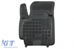 Rubber Floor Mat Black Suitable For Suzuki Swift V 2017