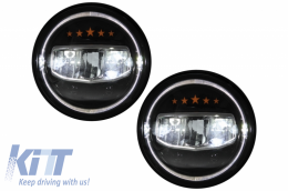 
7 colos CREE LED Fényszóró Angel Eye Nappali Menetfényes (DRL) Jeep Wrangler JK TJ LJ JL (1997-2017) 5 Csillag Design

Kompatibilis:
Jeep Wrangler TJ (1997-2006)
Jeep Wrangler JK (2007-2017)
Jee-image-6051839