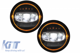 
7 colos CREE LED Fényszóró Angel Eye Nappali Menetfényes (DRL) Jeep Wrangler JK TJ LJ JL (1997-2017) 5 Csillag Design

Kompatibilis:
Jeep Wrangler TJ (1997-2006)
Jeep Wrangler JK (2007-2017)
Jee-image-6051843