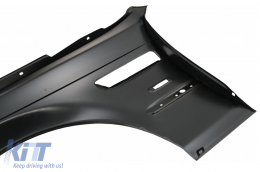 Acciaio Parafanghi anteriori per BMW Serie 3 E46 Non-Facelift 1998-2001 M3 Design Ali-image-6082078