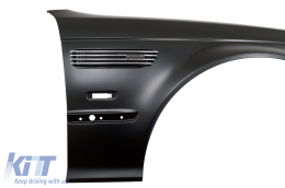 Acier Garde-boue avant pour BMW Série 3 E46 Non-Facelift 1998-2001 M3 Design Ailes-image-6082073