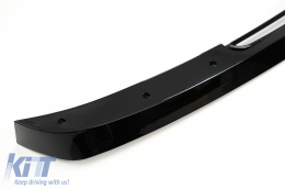 Add-On Ala spoiler sul tetto per VW Polo 6R 6C 2009-2017 Nero lucido-image-6091088