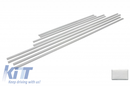 Add On Door Moldings Strips Brushed Aluminum suitable for MERCEDES G-class W463 (1989-2015)-image-6017578