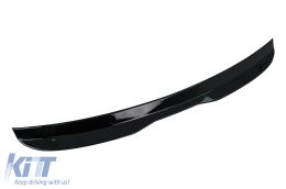 Add-On Estensione dell'ala spoiler tetto per VW Polo 6R 6C 2009-2017 Nero lucido-image-6070822