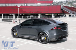 Add-on Spoiler bagagliaio berretto ala per Tesla Model X 2015+ Carbonio-image-6070333