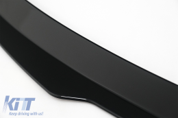 Add On Spoiler da tetto ala per VW Golf 8 Hatchback Mk8 MQB 2020- Nero lucido-image-6086576