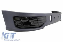 Add-on Spoiler für VW Transporter Caravelle T5 T5.1 10-15 Kühlergrill Sport Look-image-6050924