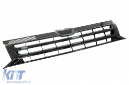 Add-on Spoiler für VW Transporter Caravelle T5 T5.1 10-15 Kühlergrill Led DRL-image-6051937