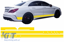 Adesivo vinile per Mercedes CLA W117 C117 X117 13-16 W176 45 Edition 1 Giallo-image-6033907