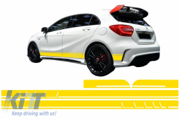 Adesivo vinile per Mercedes CLA W117 C117 X117 13-16 W176 45 Edition 1 Giallo-image-6033908