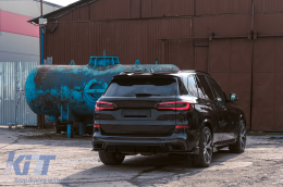 
Aero body kit BMW X5 G05 (2018-tól) modellekhez, M-Tech Black Knight Dizájn, zongorafekete-image-6091505