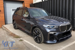 
Aero body kit BMW X7 G07 (2018-tól) modellekhez, M-Tech Black Knight Dizájn, zongorafekete-image-6080148