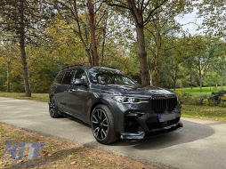 
Aero body kit BMW X7 G07 (2018-tól) modellekhez, M-Tech Black Knight Dizájn, zongorafekete-image-6108200