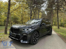 
Aero body kit BMW X7 G07 (2018-tól) modellekhez, M-Tech Black Knight Dizájn, zongorafekete-image-6108201