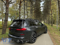 
Aero body kit BMW X7 G07 (2018-tól) modellekhez, M-Tech Black Knight Dizájn, zongorafekete-image-6108202