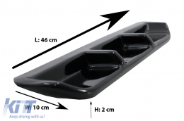 Aero Body Kit Difusor Flaps ParaRenault Clio 5 Hatchback 2019+ Faldones laterales-image-6089882