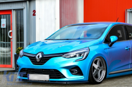 Aero Body Kit Difusor Flaps ParaRenault Clio 5 Hatchback 2019+ Faldones laterales-image-6089891