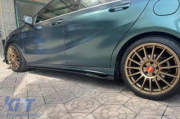 Aero Body Kit Mercedes A-osztály W176 Sport Line (2015-2018) zongorafekete -image-6107767