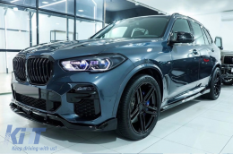 Aero Body Kit para BMW X5 G05 2018-2022 M-Tech Black Knight Design Fibra carbon-image-6080083