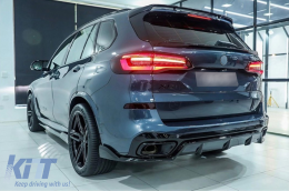 Aero Body Kit para BMW X5 G05 2018-2022 M-Tech Black Knight Design Fibra carbon-image-6080085