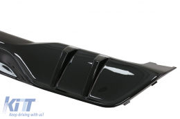 Aero Body Kit Paraurti Labbro Diffusore per BMW X5 G05 2018-2022 M Look Nero lucido-image-6075973