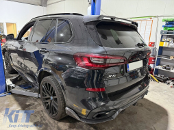 Aero Body Kit per BMW X5 G05 2018-2022 M-Tech Black Knight Design Fibra carbonio-image-6110033