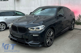 Aero Body Kit per BMW X5 G05 2018+ M-Tech Black Knight Design Nero lucido-image-6102196