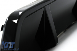 Aero Body Kit suitable for BMW X5 G05 (2018-2022) M-Tech Black Knight Design Piano Black-image-6079996