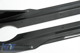 Aero Body Kit suitable for BMW X5 G05 (2018-2022) M-Tech Black Knight Design Carbon Fiber-image-6080042