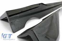 Aero Body Kit suitable for BMW X5 G05 (2018-2022) M-Tech Black Knight Design Carbon Fiber-image-6080046