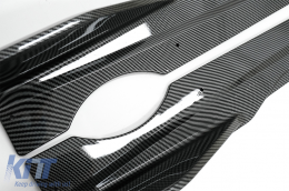 Aero Body Kit suitable for BMW X5 G05 (2018-2022) M-Tech Black Knight Design Carbon Fiber-image-6080048