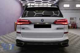 Aero Bodykit für BMW X5 G05 2018-2022 M-Tech Black Knight Design Glänzend schwarz-image-6104866