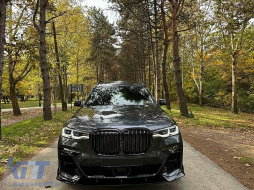 Aero-Bodykit für BMW X7 G07 2018+ M-Tech Schwarz Knight Look Glänzend schwarz-image-6108205