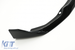 Aero-Bodykit Stoßstange Lippe Diffusor Spoiler für BMW 1er F40 M Sport 2019+ Schwarz-image-6095298