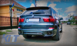 Aerodynamic Body Kit suitable for BMW X5 E70 LCI (2011-2014) with Running Boards Side Steps-image-6068011