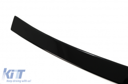 Aileron becquet toit pour BMW Série 3 E90 Berline 2004-2010 Noir brillant-image-6091234