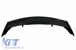 Aileron coffre toit pour MERCEDES GLA X156 2014-2019 GLA45 Look Noir brillant-image-6033116