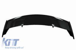 Aileron coffre toit pour MERCEDES GLA X156 2014-2019 GLA45 Look Noir brillant-image-6033121