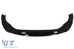 Aileron lèvre pare-chocs avant Extension pour VW Golf 8 R 2020- Noir brillant-image-6092318