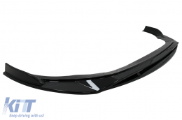 Aileron lèvre pare-chocs avant Extension pour VW Golf 8 R 2020- Noir brillant-image-6092320