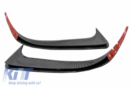 Ailerons Pare-chocs arrière pour Mercedes CLA W117 14-18 Look Carbon Edition-image-6044415