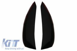 Ailerons Pare-chocs Flics Flaps Pour Mercedes W213 S213 A238 E43 E53 Look Rouge--image-6040675