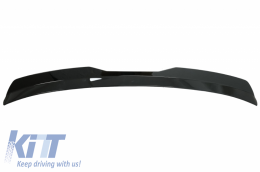 Ailerons toit l'aile coffre pour VW Golf 7 et 7.5 12-20 Facelift GTI Look Black-image-6062951