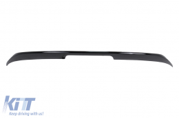 Ala alerón techo para BMW X1 SUV F48 Pre-LCI 06.2015-2019 AC Design Negro brillante-image-6083539