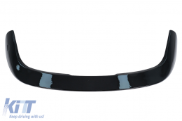 Ala alerón techo para BMW X1 SUV F48 Pre-LCI 06.2015-2019 AC Design Negro brillante-image-6083540