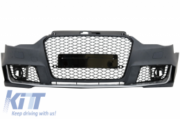 
Alap valance diffúzor kipufogóvégek, AUDI A3 8V Sedan 12-15 modellekhez-image-6047797