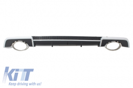 
Alap valance diffúzor kipufogóvégek, AUDI A3 8V Sedan 12-15 modellekhez-image-6047804