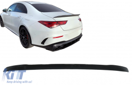 Alerón de maletero para Mercedes CLA Coupe C118 2019+ Negro brillante-image-6085770